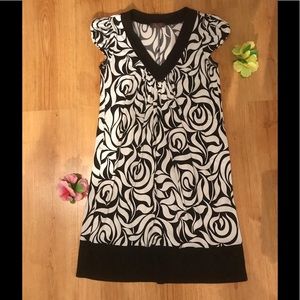 Black and White Dress